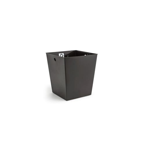 Wastebasket Liner with Recycle Decal, 14 Quart, Brown